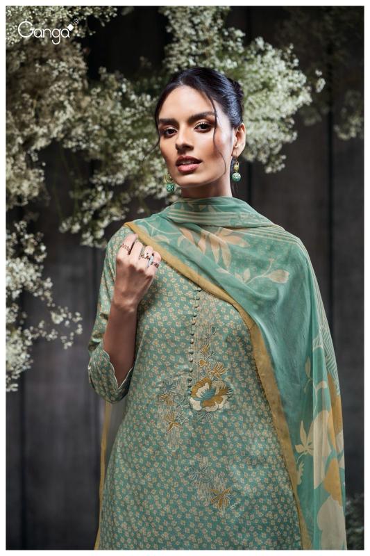 Ganga Leorah 3435 catalog wholesale salwar kameez alveera