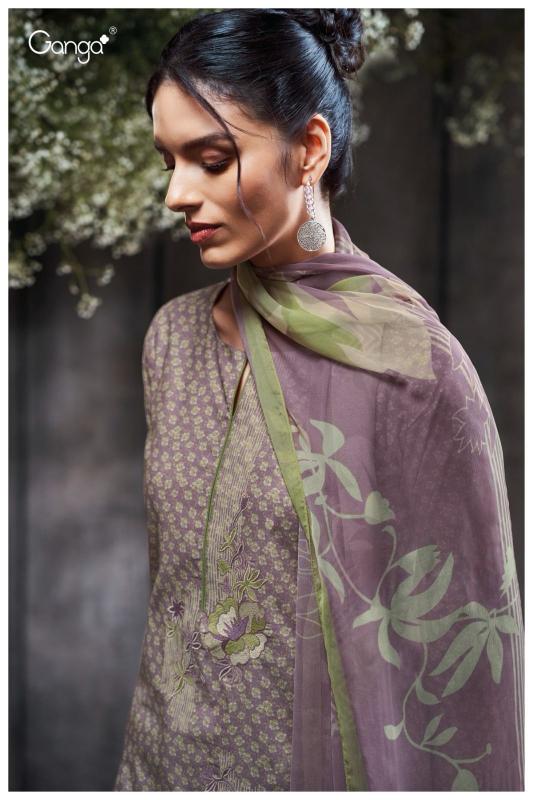 Ganga Leorah 3435 catalog wholesale salwar kameez alveera