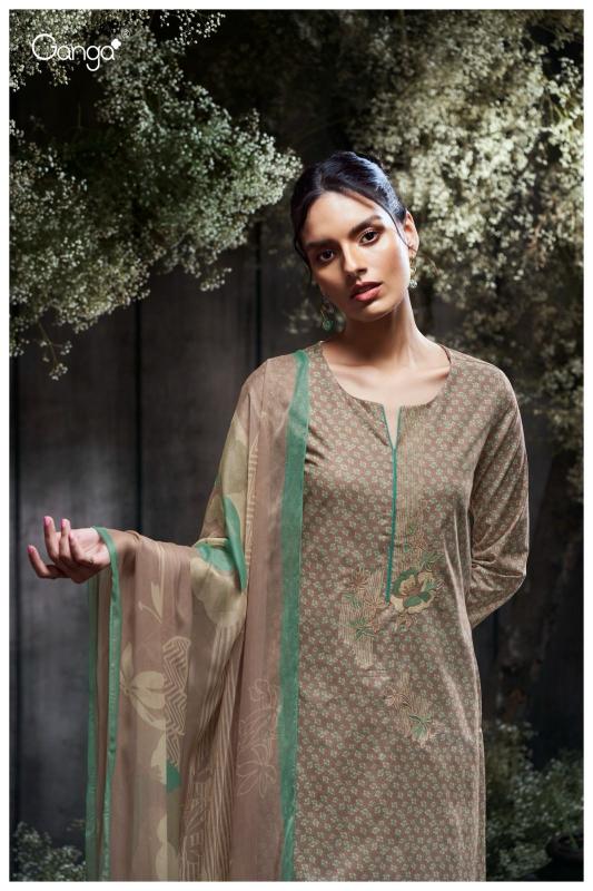 Ganga Leorah 3435 catalog wholesale salwar kameez alveera