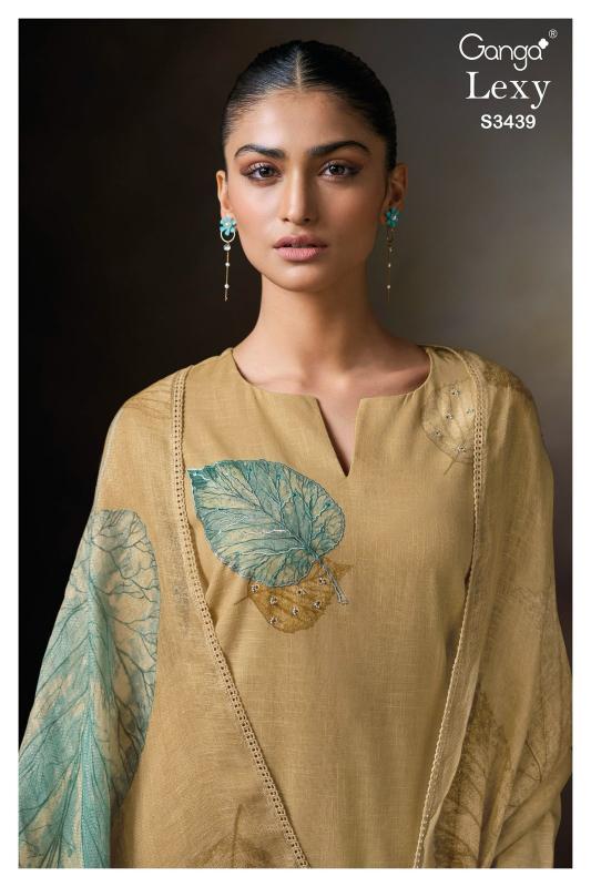 Ganga Lexy 3439 catalog salwar kameez manufacturers in surat 