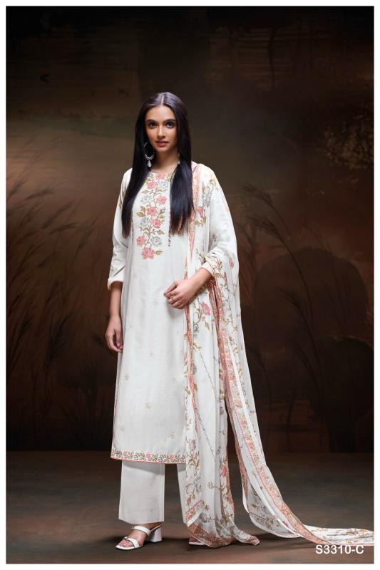 Ganga Loxie 3310 catalog wholesale pakistani designer salwar kameez