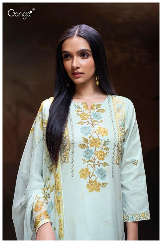 Ganga Loxie 3310 catalog wholesale pakistani designer salwar kameez