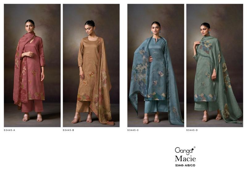 Ganga Macie S3445 catalog designer salwar kameez wholesale in mumbai
