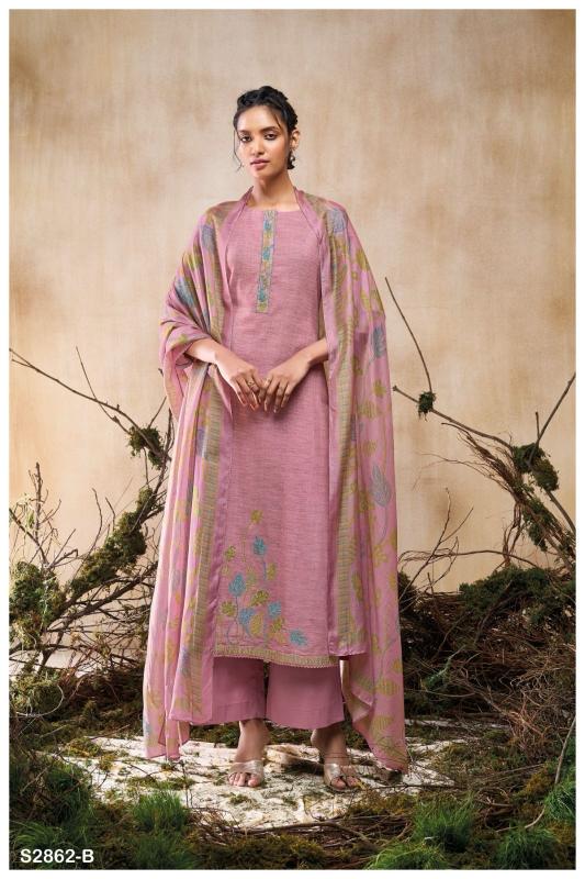 Ganga Miakol 2862 catalog wholesale printed salwar kameez
