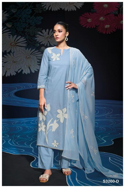 Ganga Monroe 3260 catalog branded salwar suits wholesale
