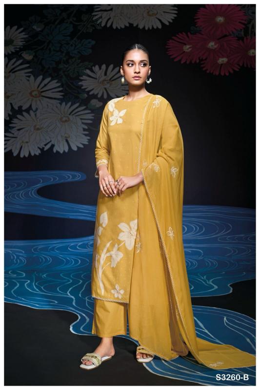 Ganga Monroe 3260 catalog branded salwar suits wholesale