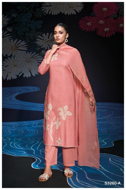 Ganga Monroe 3260 catalog branded salwar suits wholesale