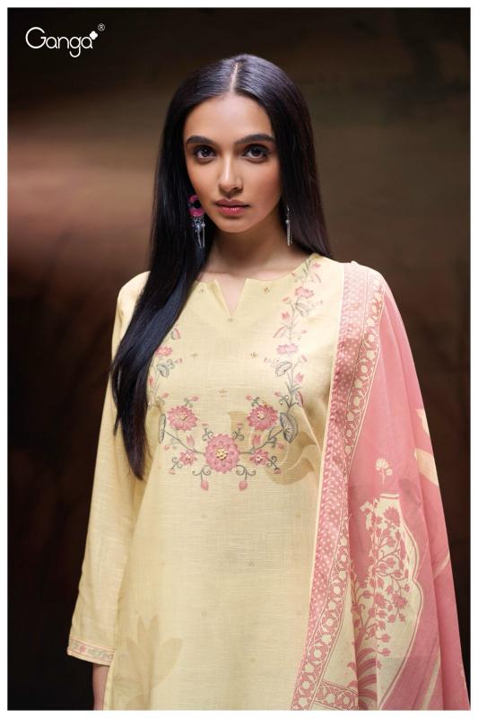 Ganga Nahla 3311 catalog salwar suits manufacturers in surat