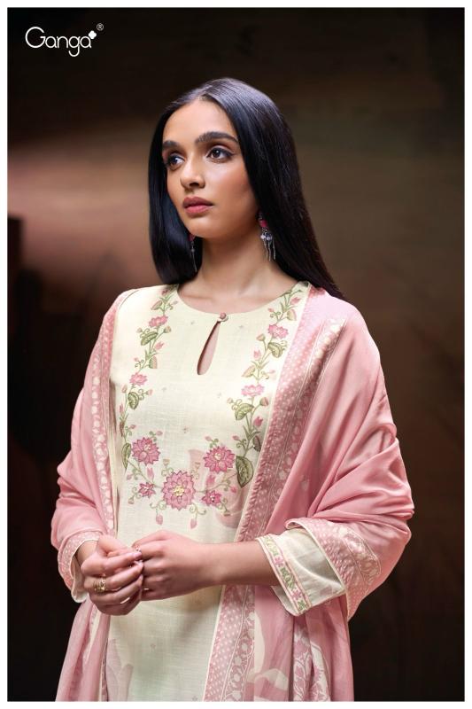 Ganga Nahla 3311 catalog salwar suits manufacturers in surat