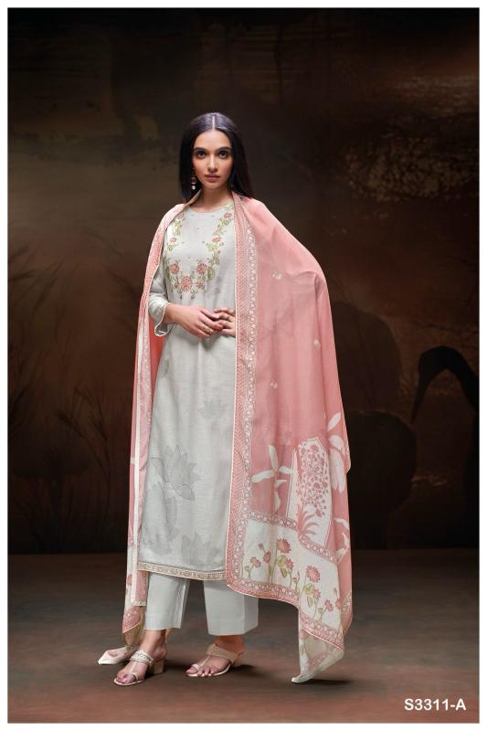 Ganga Nahla 3311 catalog salwar suits manufacturers in surat