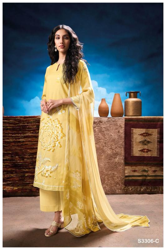 Ganga Natalia 3306 catalog wholesale salwar kameez