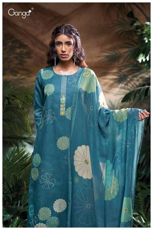 Ganga Navjot 3408 catalog best wholesale salwar kameez market