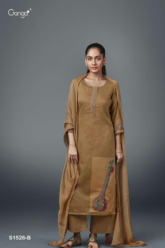 Ganga Neera 1526 catalog wholesale suppliers of salwar kameez in surat gujarat