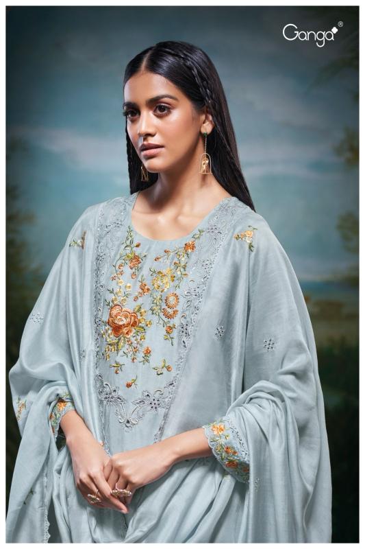 Ganga Nithi 3288 catalog wholesaler salwar kameez suits