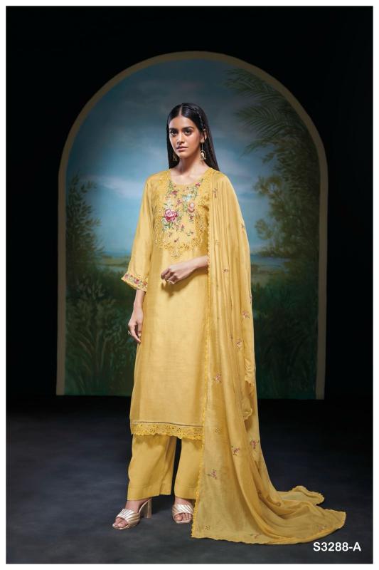 Ganga Nithi 3288 catalog wholesaler salwar kameez suits