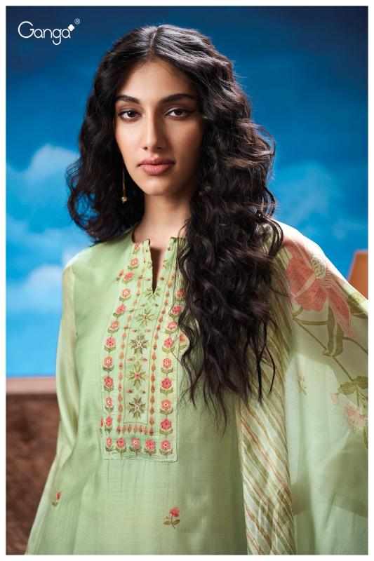 Ganga Odeta 3316 catalog pakistani wholesale salwar kameez in karachi