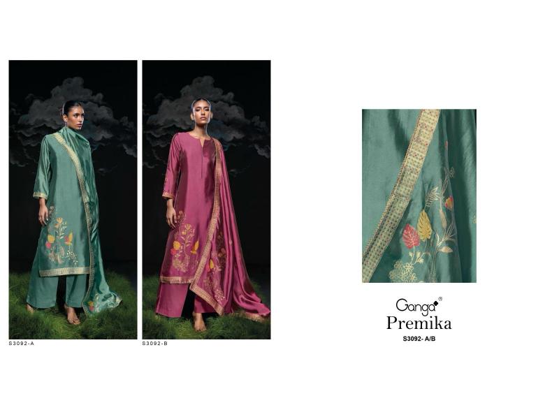 Ganga Premika 3092 catalog best salwar kameez online