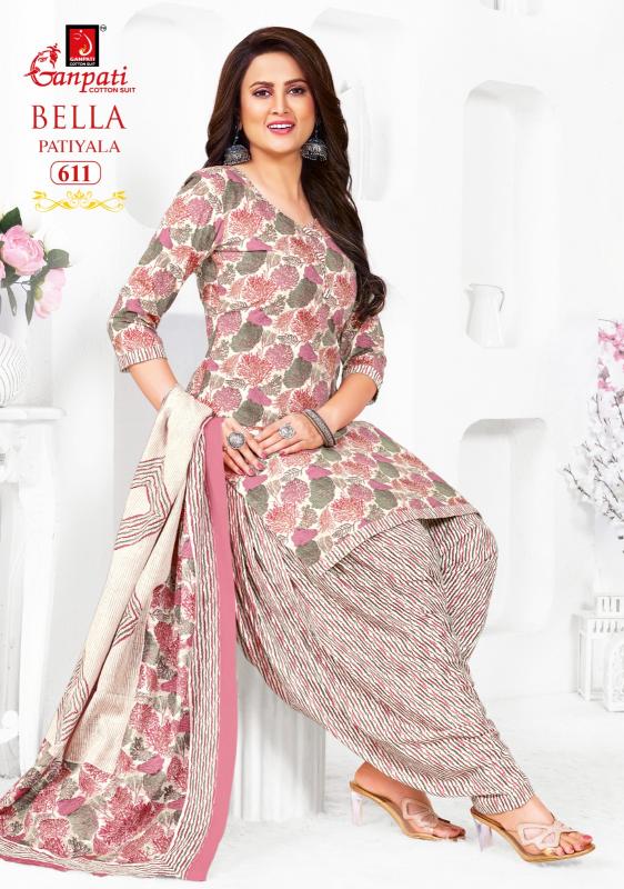 Ganpati Bella Patiyala Vol-06 - Dress Material  - Wholesale Catalog