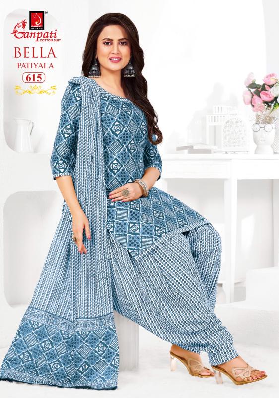 Ganpati Bella Patiyala Vol-06 - Dress Material  - Wholesale Catalog