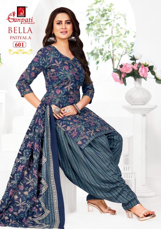Ganpati Bella Patiyala Vol-06 - Dress Material  - Wholesale Catalog