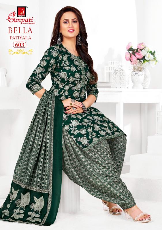 Ganpati Bella Patiyala Vol-06 - Dress Material  - Wholesale Catalog