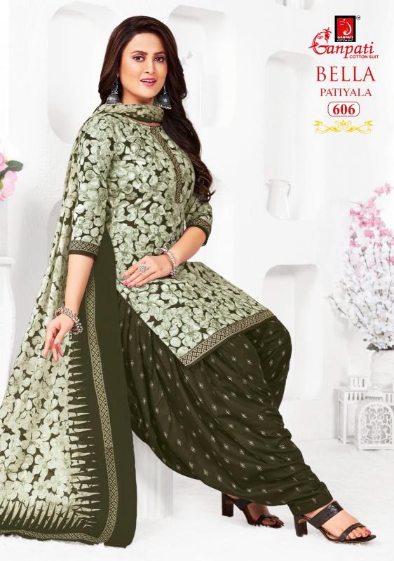 Ganpati Bella Patiyala Vol-06 - Dress Material  - Wholesale Catalog