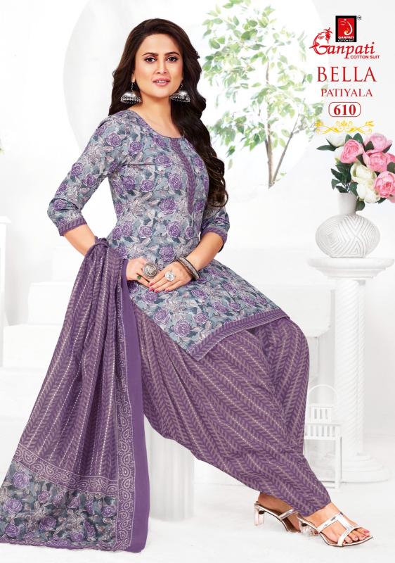 Ganpati Bella Patiyala Vol-06 - Dress Material  - Wholesale Catalog