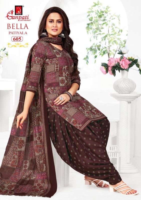 Ganpati Bella Patiyala Vol-06 - Dress Material  - Wholesale Catalog