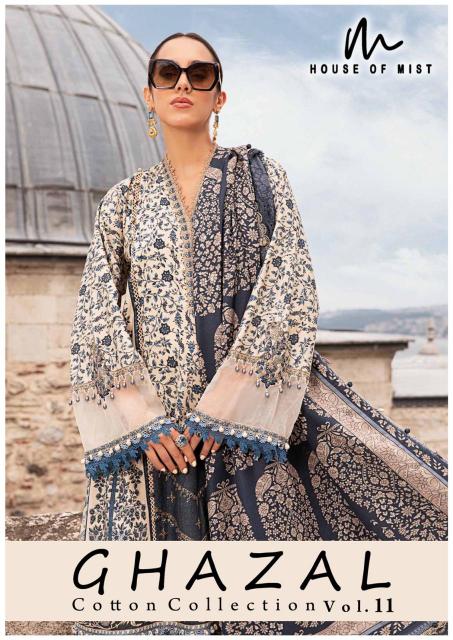 Ghazal Karachi Vol-11 – Karachi Dress Material - Wholesale Catalog