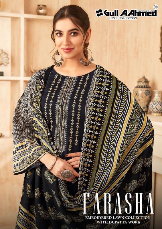 Gull AAhmed Farasha Vol-01 – Karachi Dress Material - Wholesale Catalog