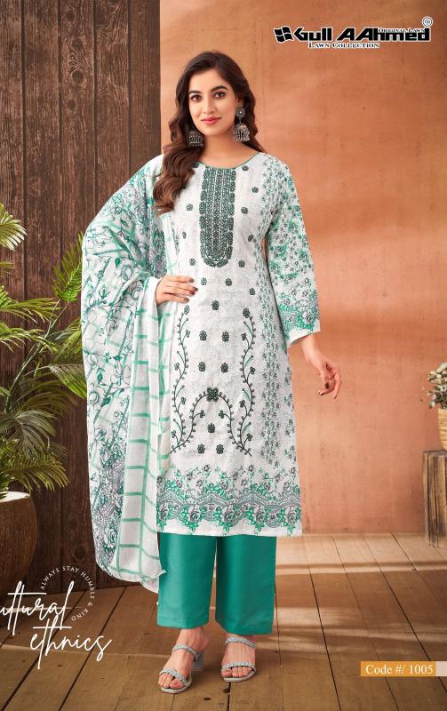 Gull AAhmed Zara  Vol-1 - Karachi Dress Material  - Wholesale Catalog