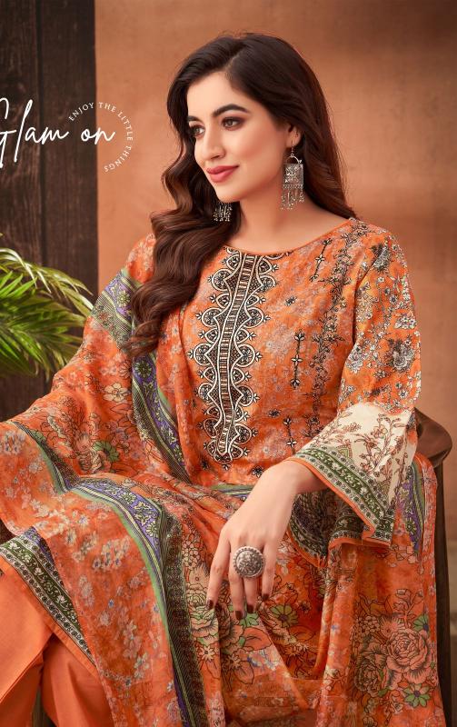 Gull AAhmed Zara  Vol-1 - Karachi Dress Material  - Wholesale Catalog