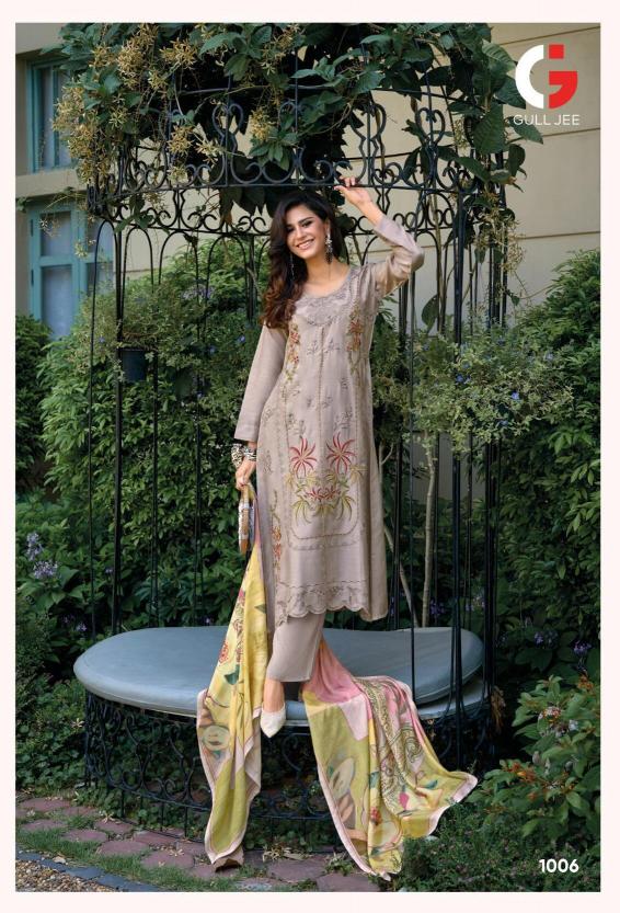 Gull Jee Tasrif Catalog pakistani kabli suit