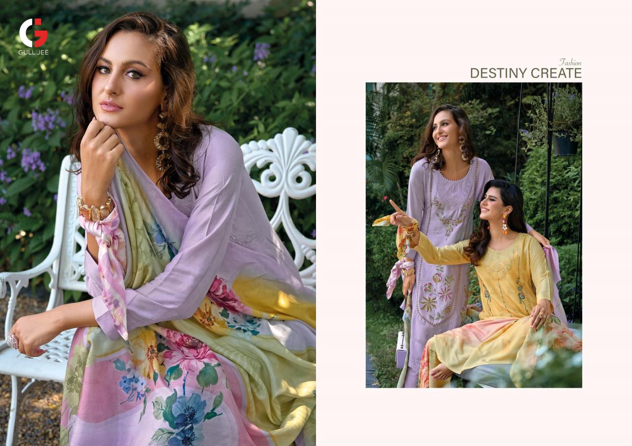 Gull Jee Tasrif Catalog pakistani kabli suit