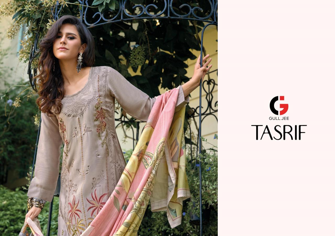 Gull Jee Tasrif Catalog pakistani kabli suit