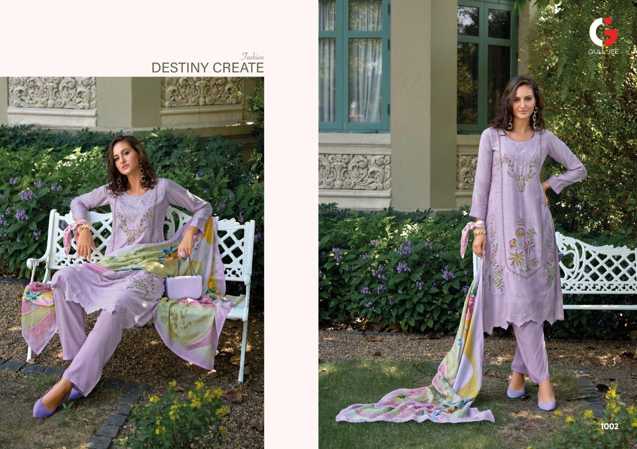 Gull Jee Tasrif Catalog pakistani kabli suit