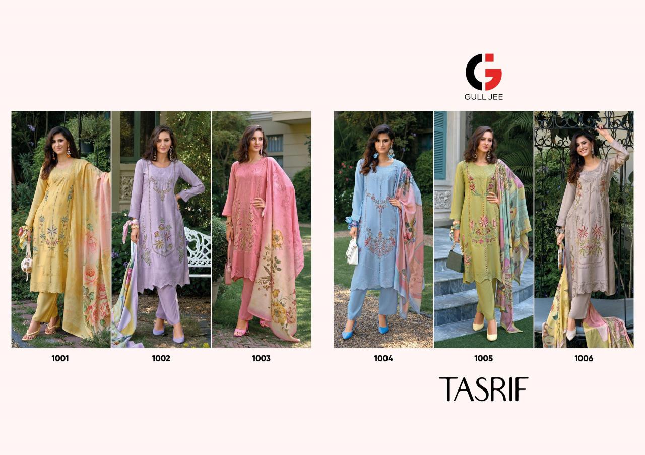 Gull Jee Tasrif Catalog pakistani kabli suit