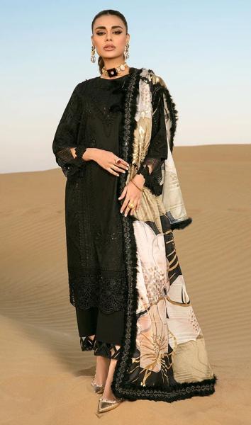 Hazzel 023 Catalog Rayon pakistani embroidery designs for suits