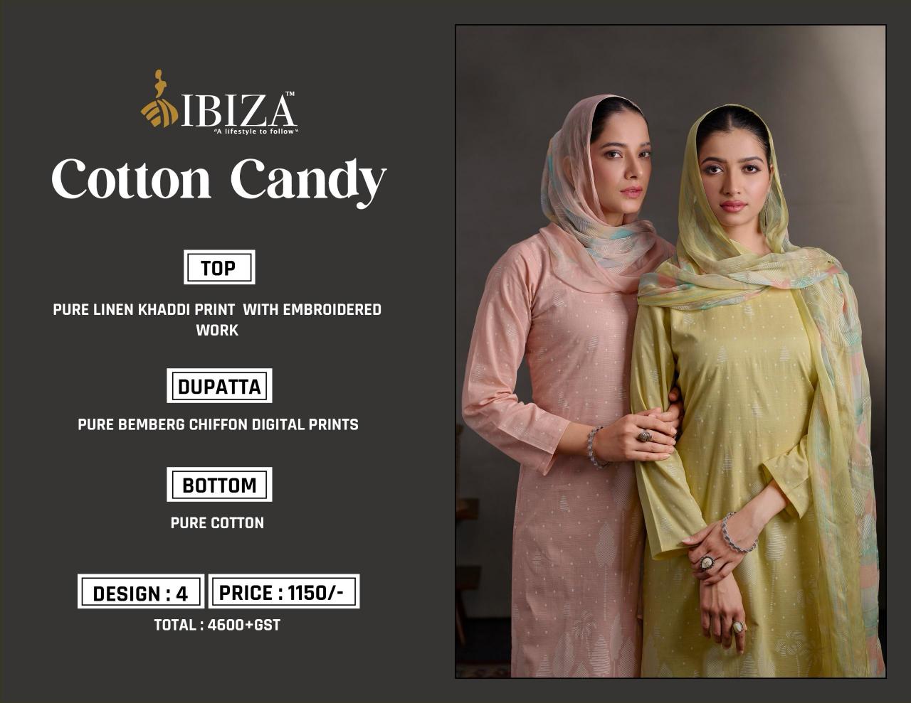 Ibiza Cotton Candy catalog indian salwar kameez wholesale online 