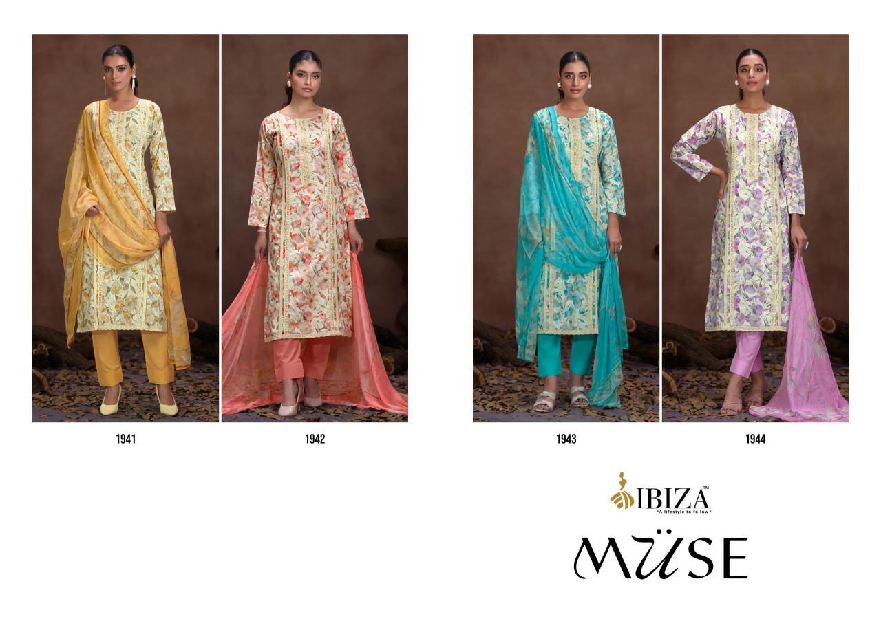 Ibiza Muse catalog cotton salwar kameez wholesale
