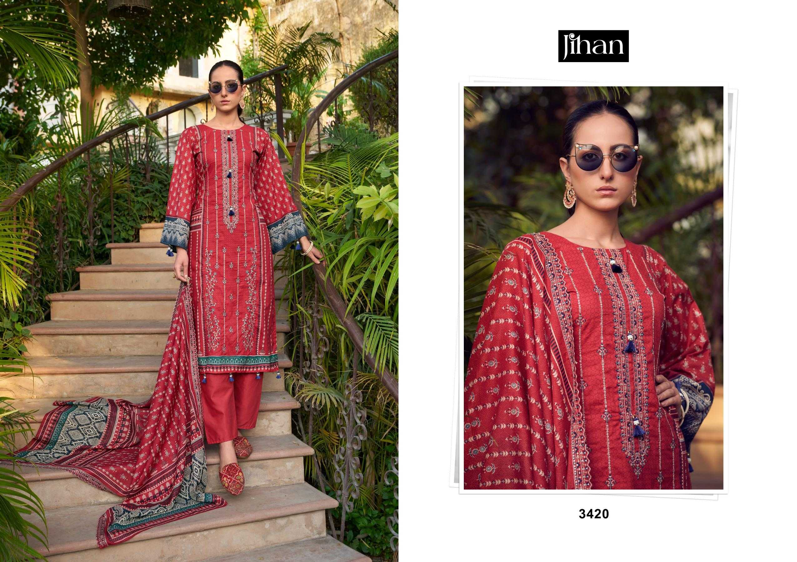 Jihan Bin Saeed Vol 10 Catalog buy designer pakistani suits online india