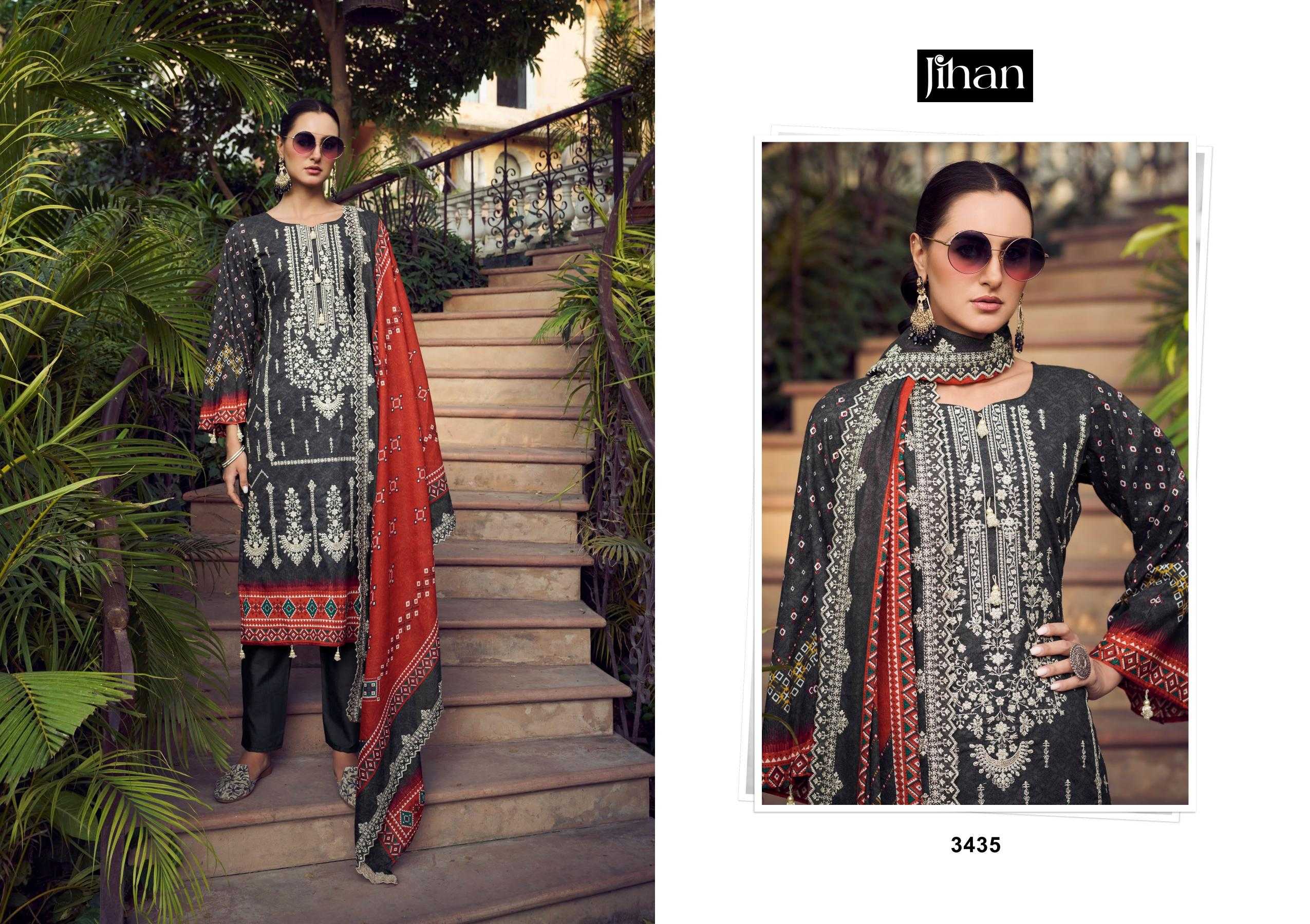 Jihan Bin Saeed Vol 10 Catalog buy designer pakistani suits online india