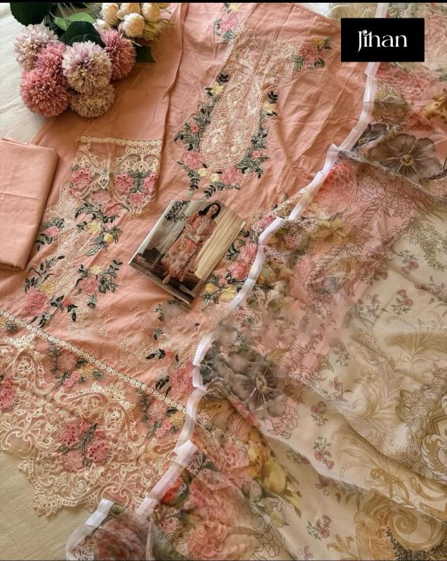 Jihan Ombre Catalog pakistani ladies suit brands