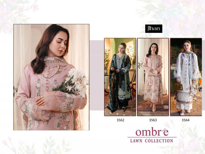 Jihan Ombre Catalog pakistani ladies suit brands