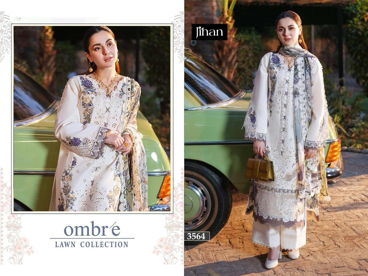 Jihan Ombre Catalog pakistani ladies suit brands