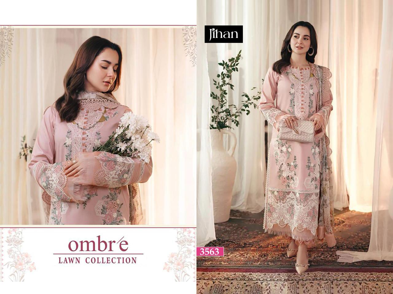 Jihan Ombre Catalog pakistani ladies suit brands