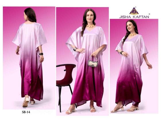 Jisha Satin Breeze kaftan Volume 2 catalog fab india women kaftan kurtis