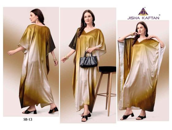 Jisha Satin Breeze kaftan Volume 2 catalog fab india women kaftan kurtis