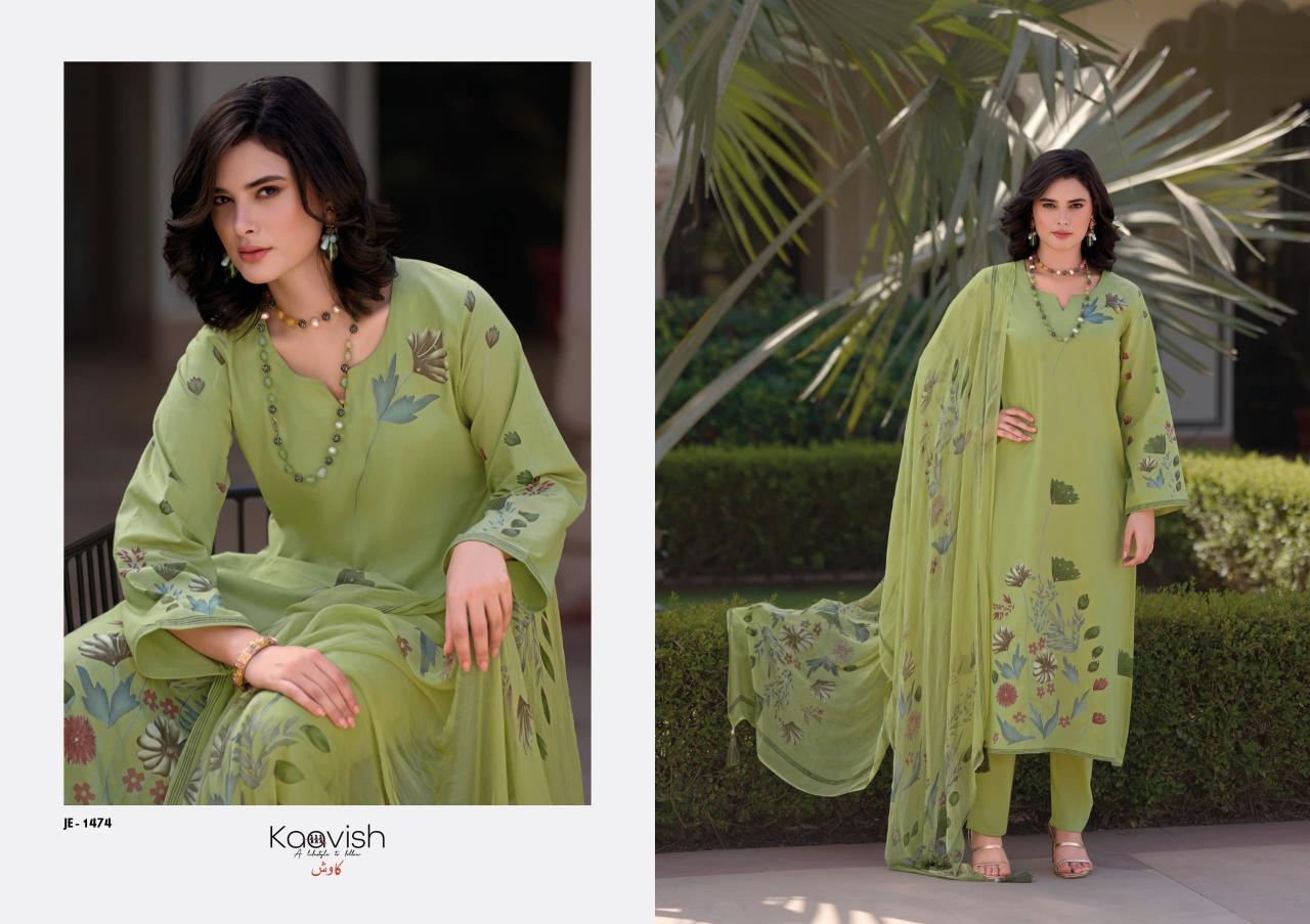 Kaavish Jesscia Vol 1 catalog unstitched salwar kameez wholesalers