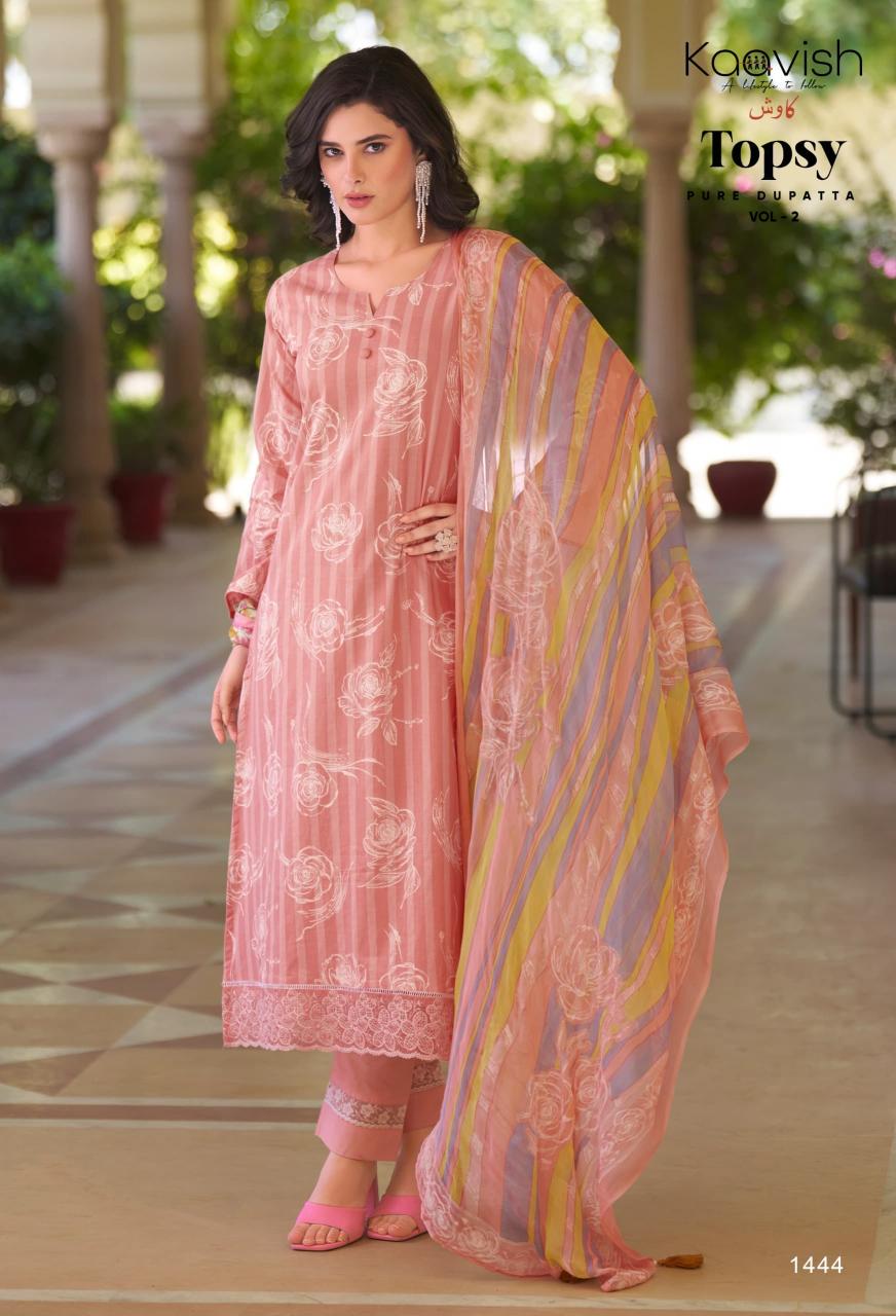 Kaavish Topsy Vol 2 catalog salwar kameez wholesale in kolkata